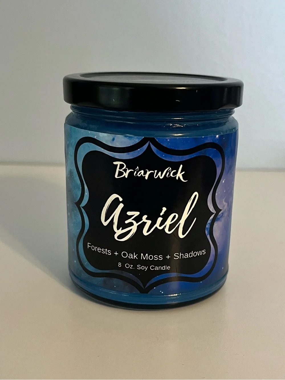 Azriel Blue Soy Candle